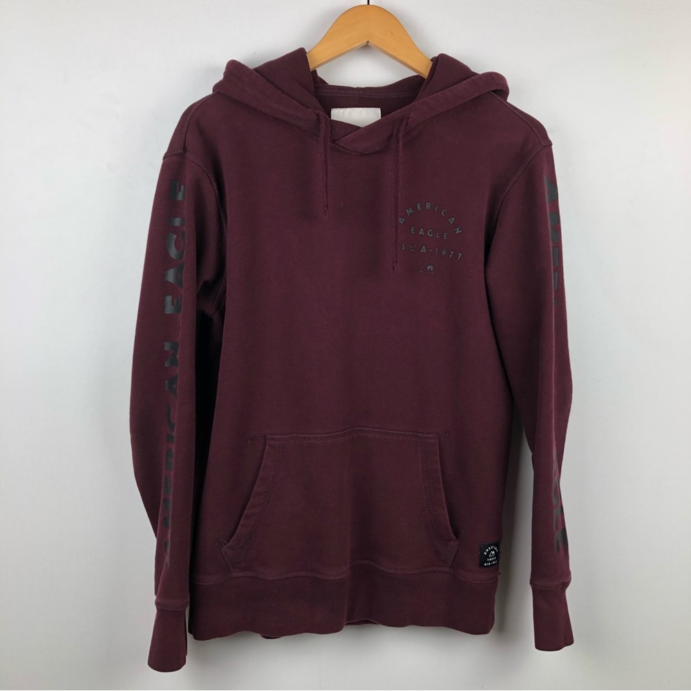 American Eagle Plum Hoodie Size XS